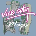 Logo of Vice City Maps android Application 